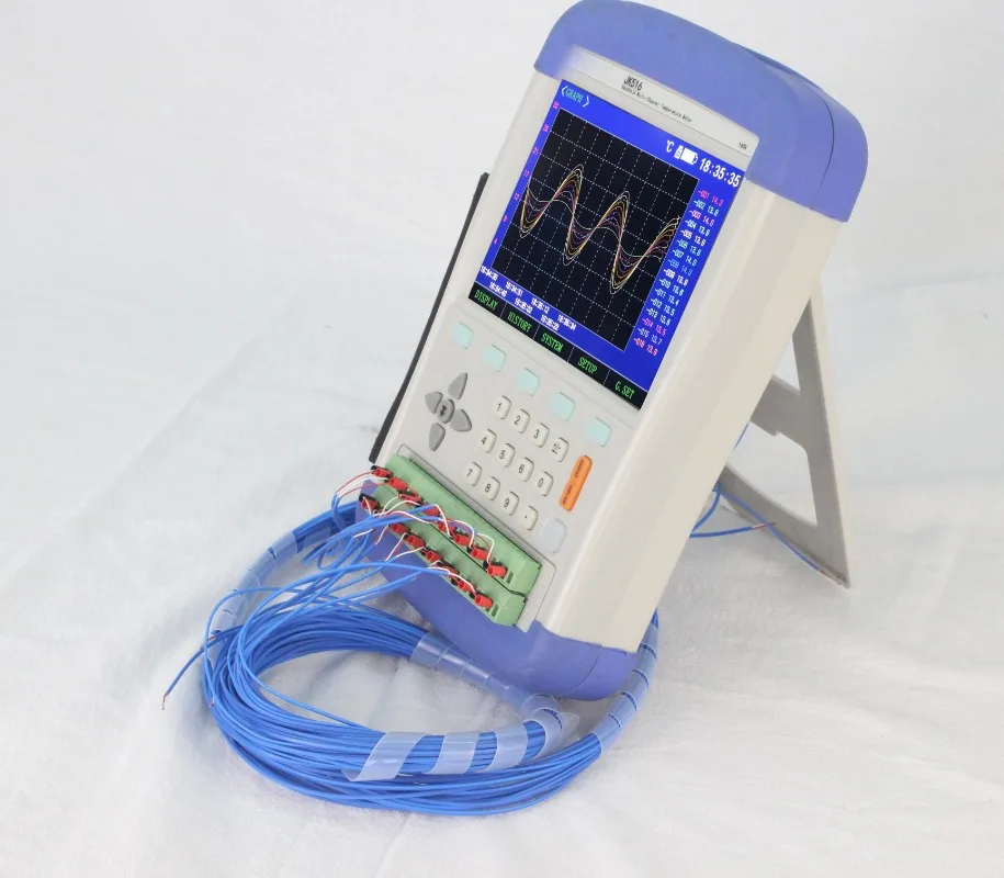 508 Portable Multi-channel Temperature Tester Handheld Temperature Recorder
508 Portable Multi-channel Temperature Tester Handheld Temperature Recorder