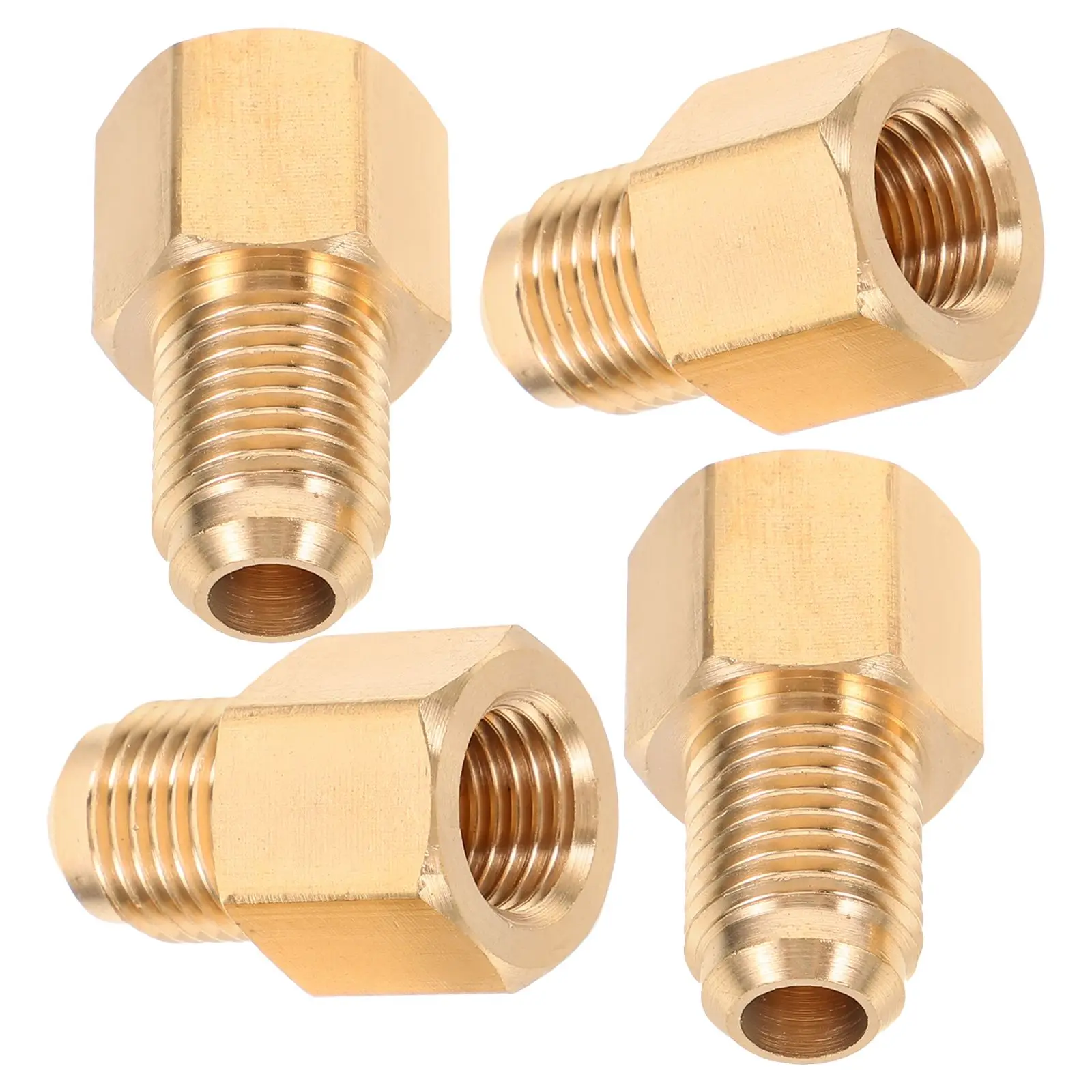 4Pcs Copper Refrigerant Adapter Kit Air Conditioning Connector Conversion Fittings Vacuum Pump Parts Replacement Hoses
4Pcs Copper Refrigerant Adapter Kit Air Conditioning Connector Conversion Fittings Vacuum Pump Parts Replacement Hoses