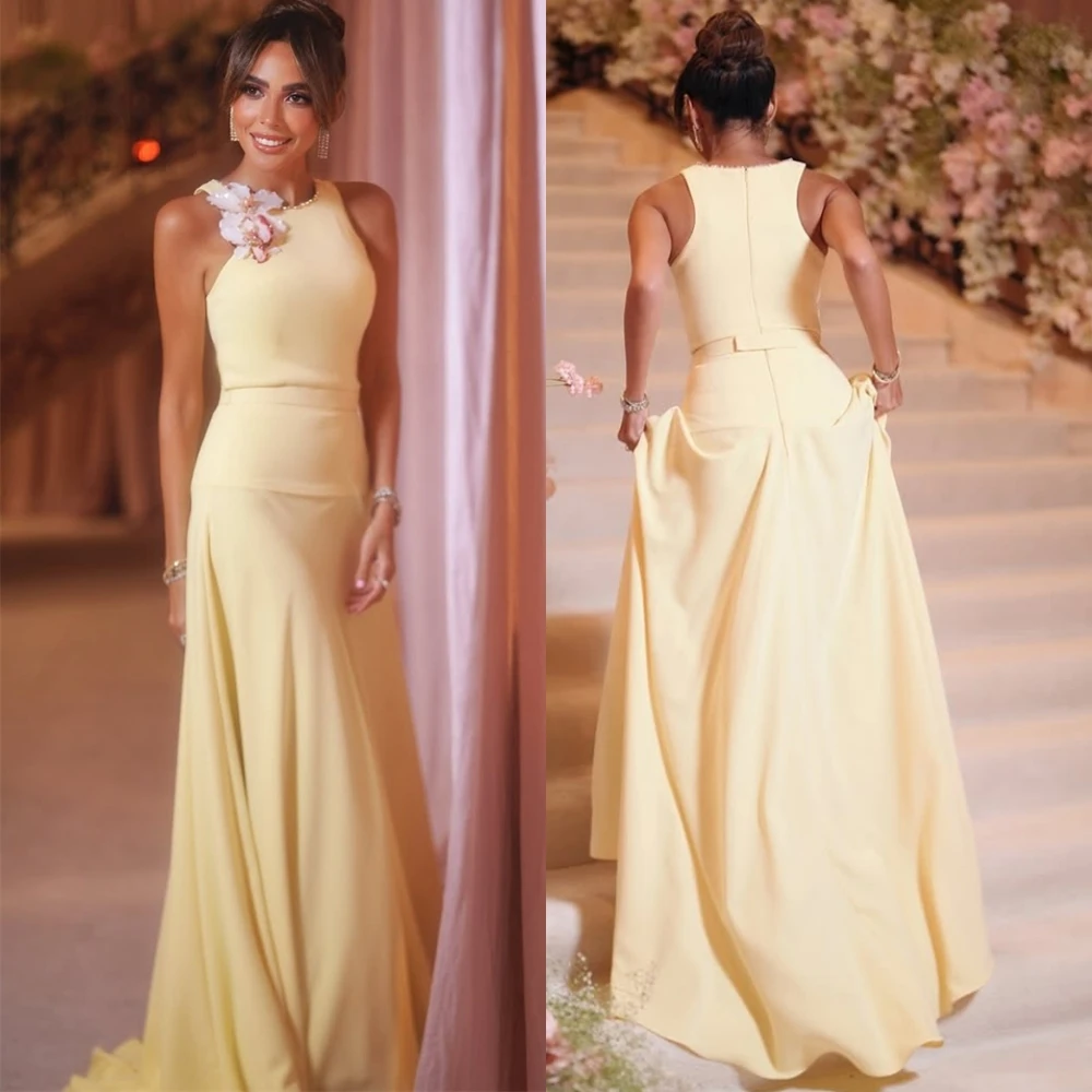 Customized Elegant Jersey Sweep Train Evening Dress Simple One Shoulder Prom Dresses Luxury Sleeveless Special Occasion Gowns
Customized Elegant Jersey Sweep Train Evening Dress Simple One Shoulder Prom Dresses Luxury Sleeveless Special Occasion Gowns