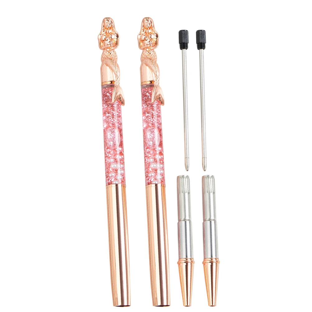 2pcs MetalGlitter Ballpoint MermaidShape Stationery Pens DailyUse Ball Point Pens WritingSupply StationeryPens
2pcs MetalGlitter Ballpoint MermaidShape Stationery Pens DailyUse Ball Point Pens WritingSupply StationeryPens