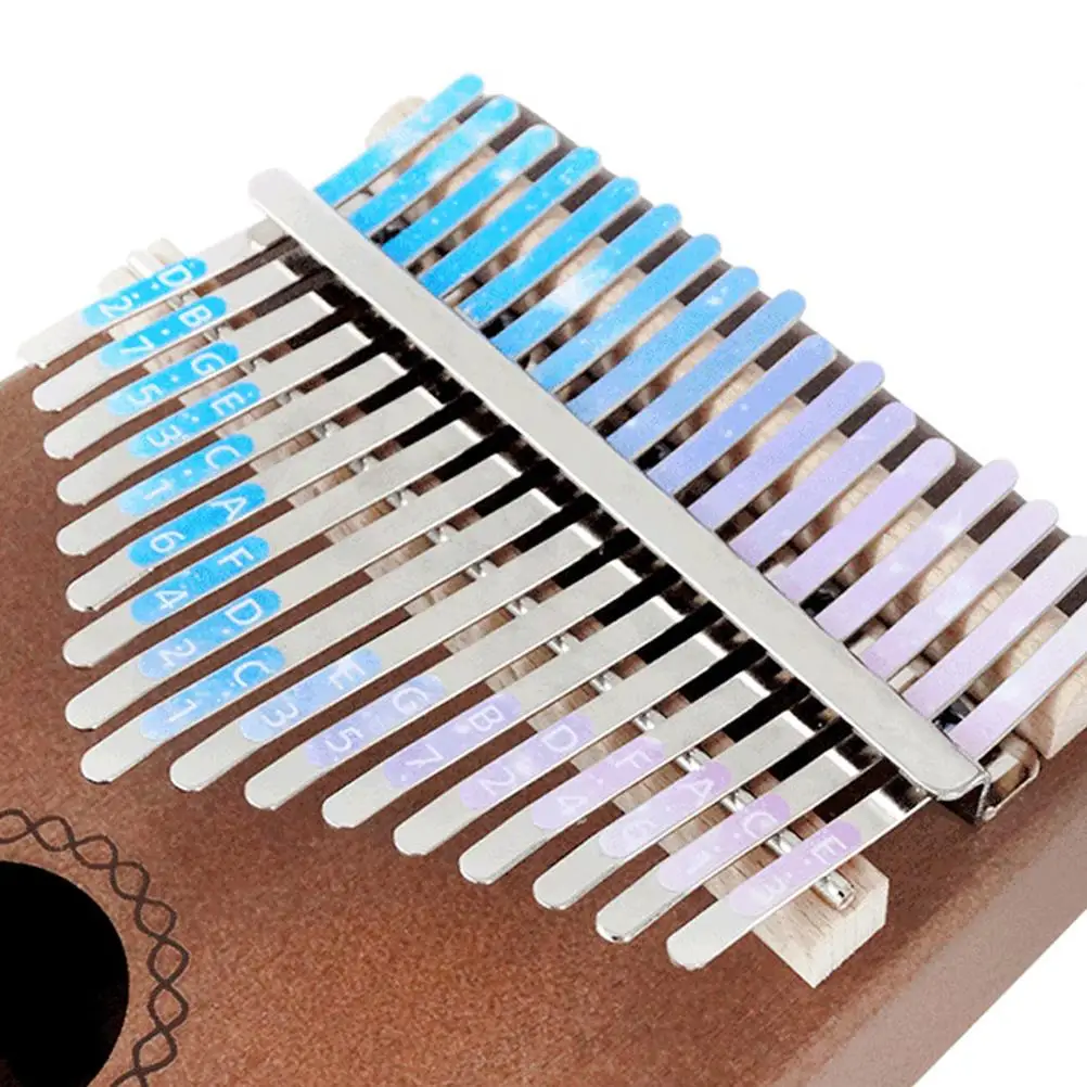 4 Pcs Kalimba Key Stickers Thumb Piano Decal Musical Instruments Note Stickers Beginners Practical Scale Accessories Durability
4 Pcs Kalimba Key Stickers Thumb Piano Decal Musical Instruments Note Stickers Beginners Practical Scale Accessories Durability