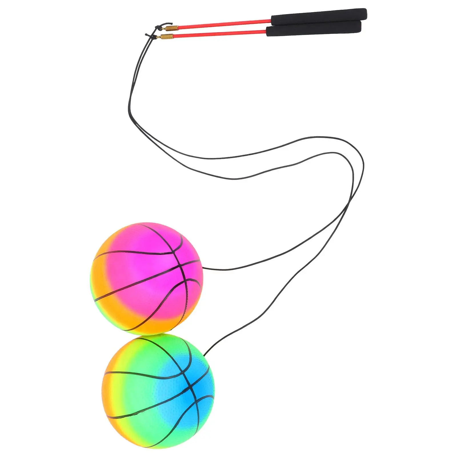 Rainbow Ball Set Kids Exercise Ball for Children Gymnastics Inflatable Large Shoulder Joint Workout Equipment 2 Sets
Rainbow Ball Set Kids Exercise Ball for Children Gymnastics Inflatable Large Shoulder Joint Workout Equipment 2 Sets