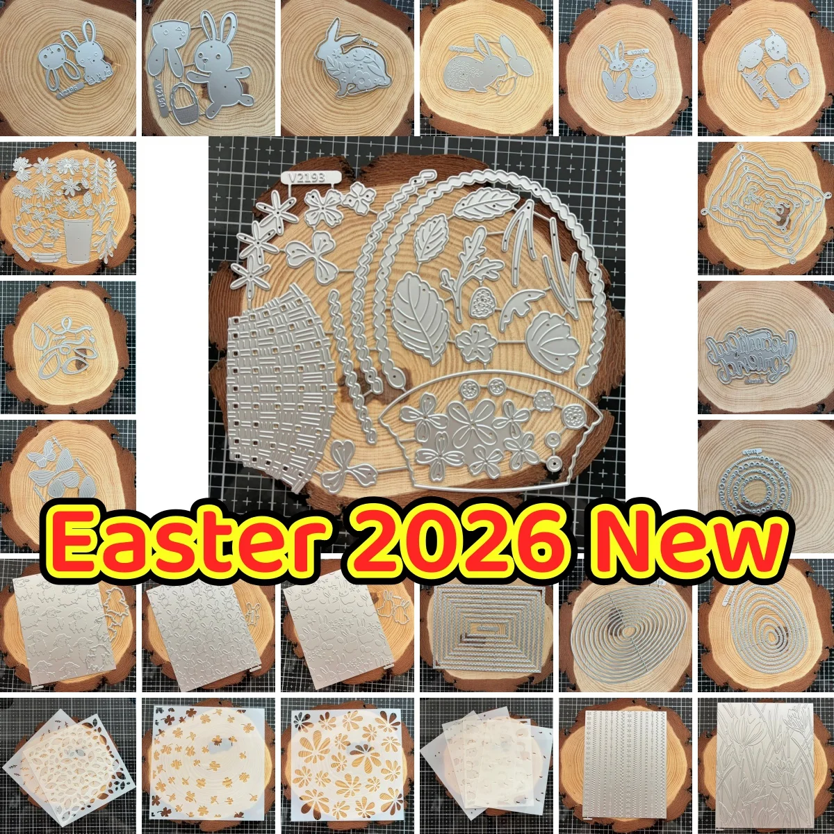 Beautiful Friend Egg Bunny Spin Basket Bouquet Bow Leave Metal Cutting Dies Stencil Hot Foil For DIY Scrapbook Easter 2026 New
Beautiful Friend Egg Bunny Spin Basket Bouquet Bow Leave Metal Cutting Dies Stencil Hot Foil For DIY Scrapbook Easter 2026 New