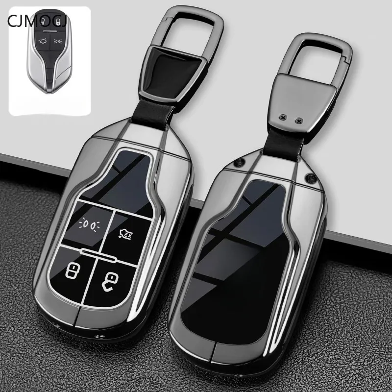 Premium Zinc Alloy Key Cover Case for Maserati Ghibli/Quattroporte/Levante/MC20 - Protective Key Fob Shell Keybag Keychain
Premium Zinc Alloy Key Cover Case for Maserati Ghibli/Quattroporte/Levante/MC20 - Protective Key Fob Shell Keybag Keychain