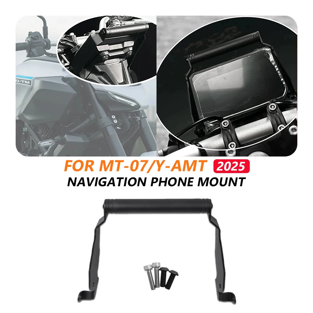 Новое крепление для GPS-навигатора на мотоцикл Yamaha MT-07 2025, держатель для телефона, кронштейн на поперечину, поддержка MT07 MT 07 Y-AMT YAMT 2025
Новое крепление для GPS-навигатора на мотоцикл Yamaha MT-07 2025, держатель для телефона, кронштейн на поперечину, поддержка MT07 MT 07 Y-AMT YAMT 2025