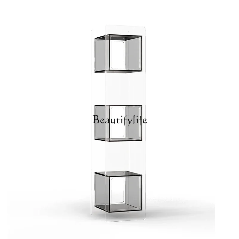 High-end acrylic floor-to-ceiling multi-layer bookshelf bookcase modern simple household storage
High-end acrylic floor-to-ceiling multi-layer bookshelf bookcase modern simple household storage