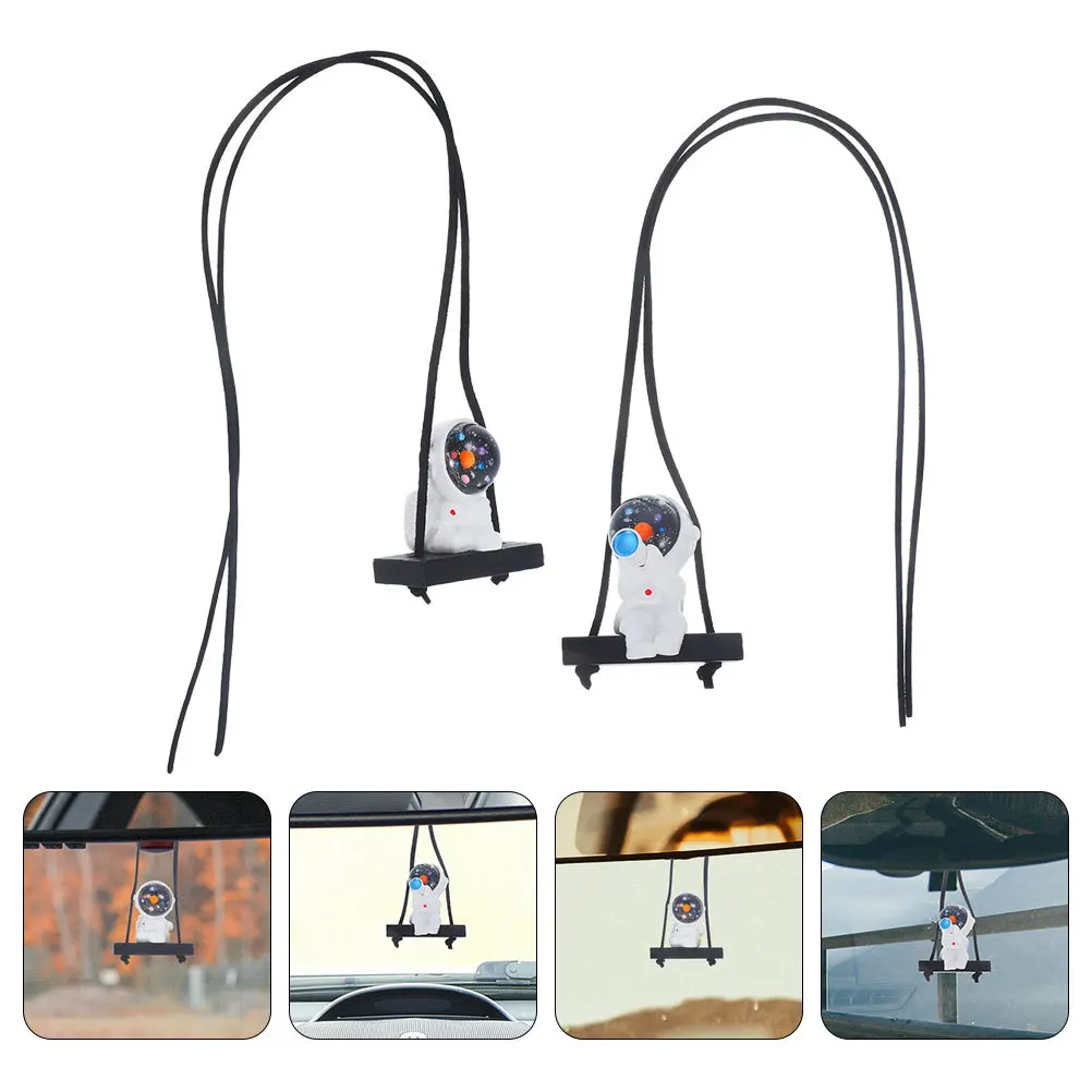 2Pcs Astronaut Car Decoration Rearview Mirror Charms Stylish Interior Pendant Resin Material Fade Resistant Easy Install
2Pcs Astronaut Car Decoration Rearview Mirror Charms Stylish Interior Pendant Resin Material Fade Resistant Easy Install