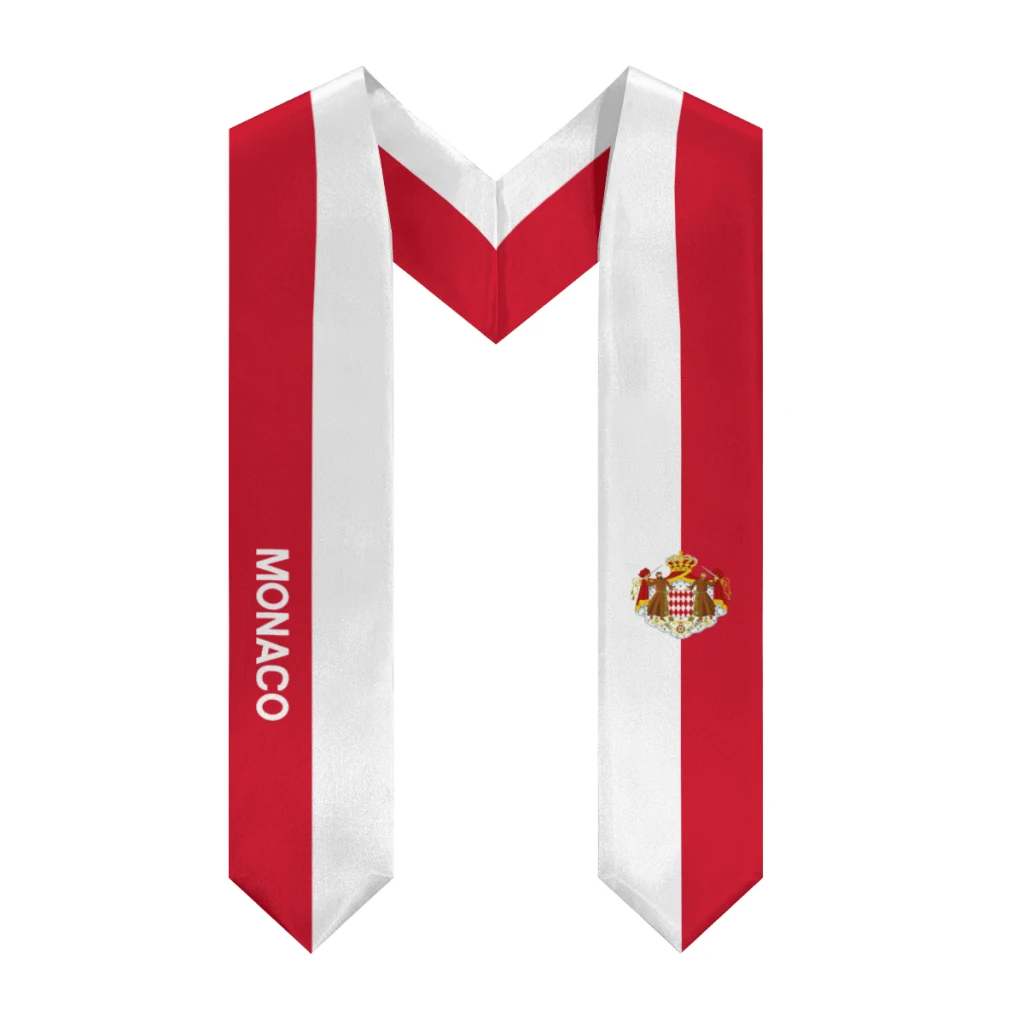 More design Graduation shawl Monaco & United States Flag Stole Sash Honor Study Aboard International Students
More design Graduation shawl Monaco & United States Flag Stole Sash Honor Study Aboard International Students