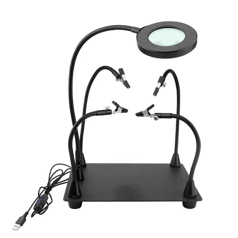 Держатель для печатной платы, 4 гибких металлических держателя
Держатель для печатной платы, 4 гибких металлических держателя