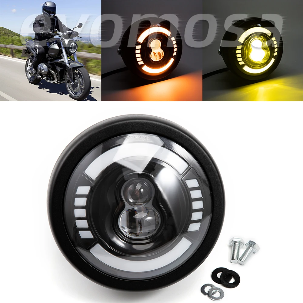 For Honda Steed 125 keeway k light Suzuki Intruder 6.5 inch LED Round Motorcycle Headlight Retro HeadLamp DRL Turn Signal Lights
For Honda Steed 125 keeway k light Suzuki Intruder 6.5 inch LED Round Motorcycle Headlight Retro HeadLamp DRL Turn Signal Lights