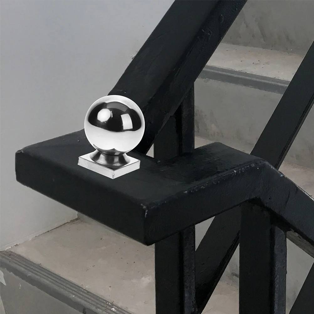2 Pcs Stainless Steel Ball Column Cap Round Fence Post Caps Metal Flagpole Silver
2 Pcs Stainless Steel Ball Column Cap Round Fence Post Caps Metal Flagpole Silver