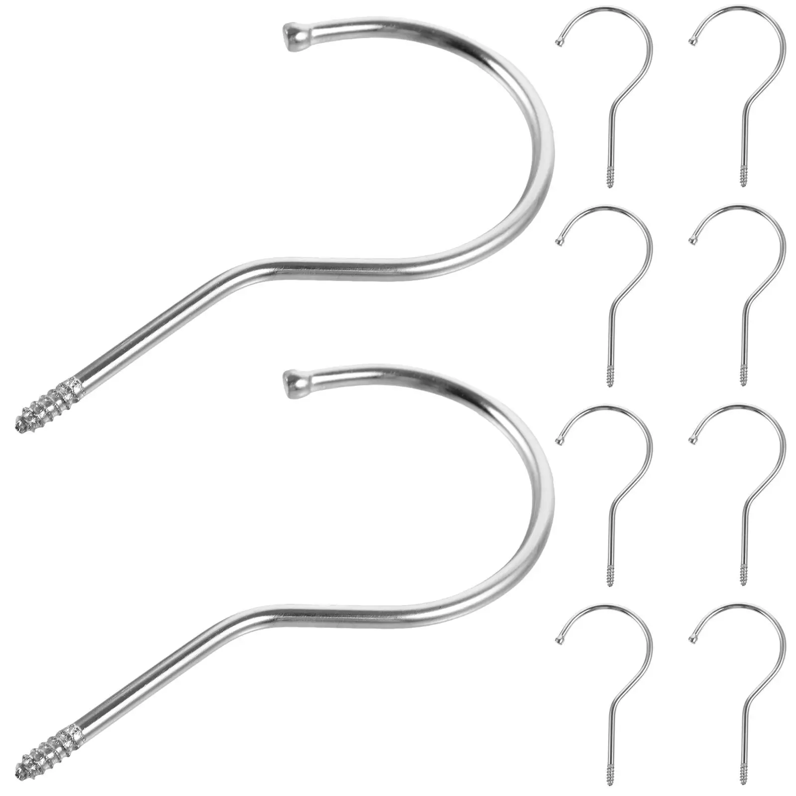 10 Pcs Hanger Accessories Utility Tool Multi-function Hanging Hooks Cup Home Clothing Screw Multifunction
10 Pcs Hanger Accessories Utility Tool Multi-function Hanging Hooks Cup Home Clothing Screw Multifunction