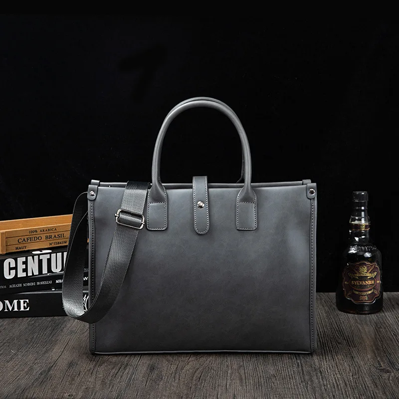 unisex genuine leather business Handbag fashion men cowhide Briefcase travel single-shoulder crossbody bag retro style handbag
unisex genuine leather business Handbag fashion men cowhide Briefcase travel single-shoulder crossbody bag retro style handbag
