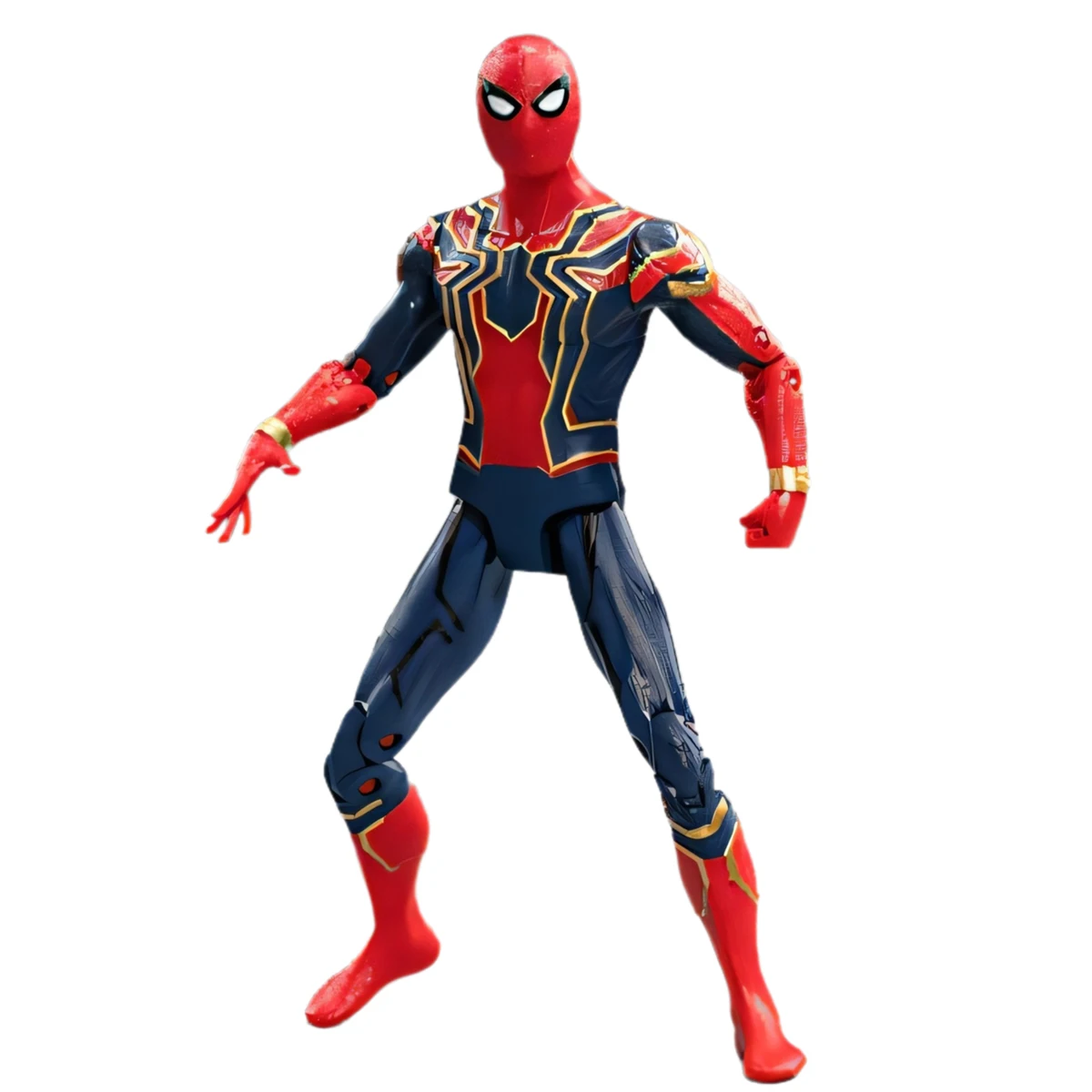 7-inch Simple Articulated - Iron Spider Man Normal Version Action Figurine
7-inch Simple Articulated - Iron Spider Man Normal Version Action Figurine