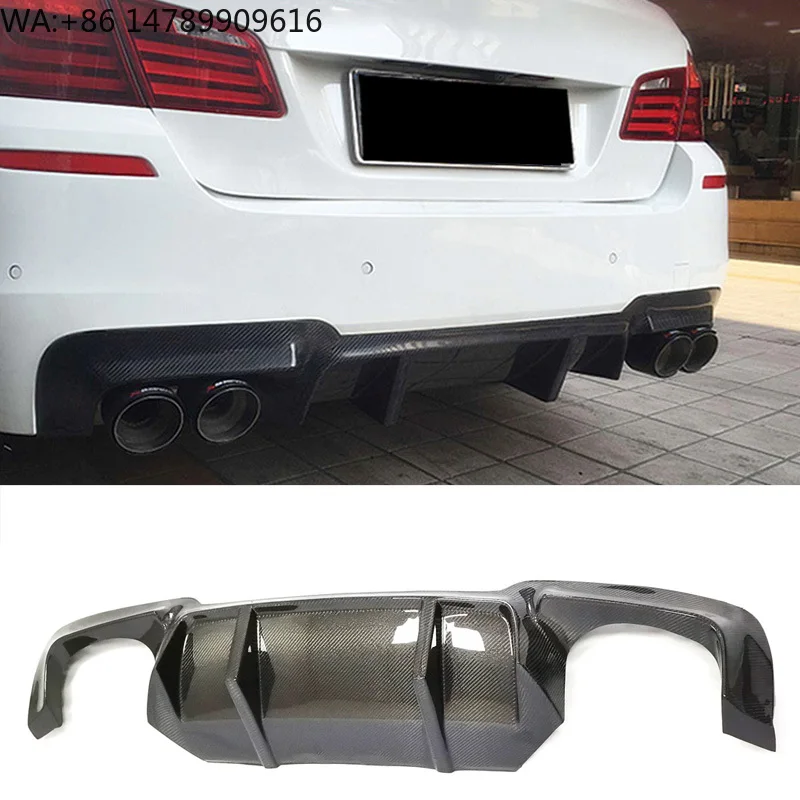 High-end Custom Body Kit For Old-to-New ConversionHigh Quality Carbon Fiber Double-edged Rear Bumper Diffuser Lip For 5 Series
High-end Custom Body Kit For Old-to-New ConversionHigh Quality Carbon Fiber Double-edged Rear Bumper Diffuser Lip For 5 Series