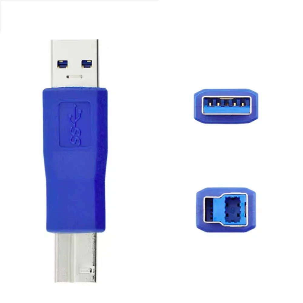 USB 3.0 printer interface USB A to B male adapter USB adapter male to male printing interface
USB 3.0 printer interface USB A to B male adapter USB adapter male to male printing interface