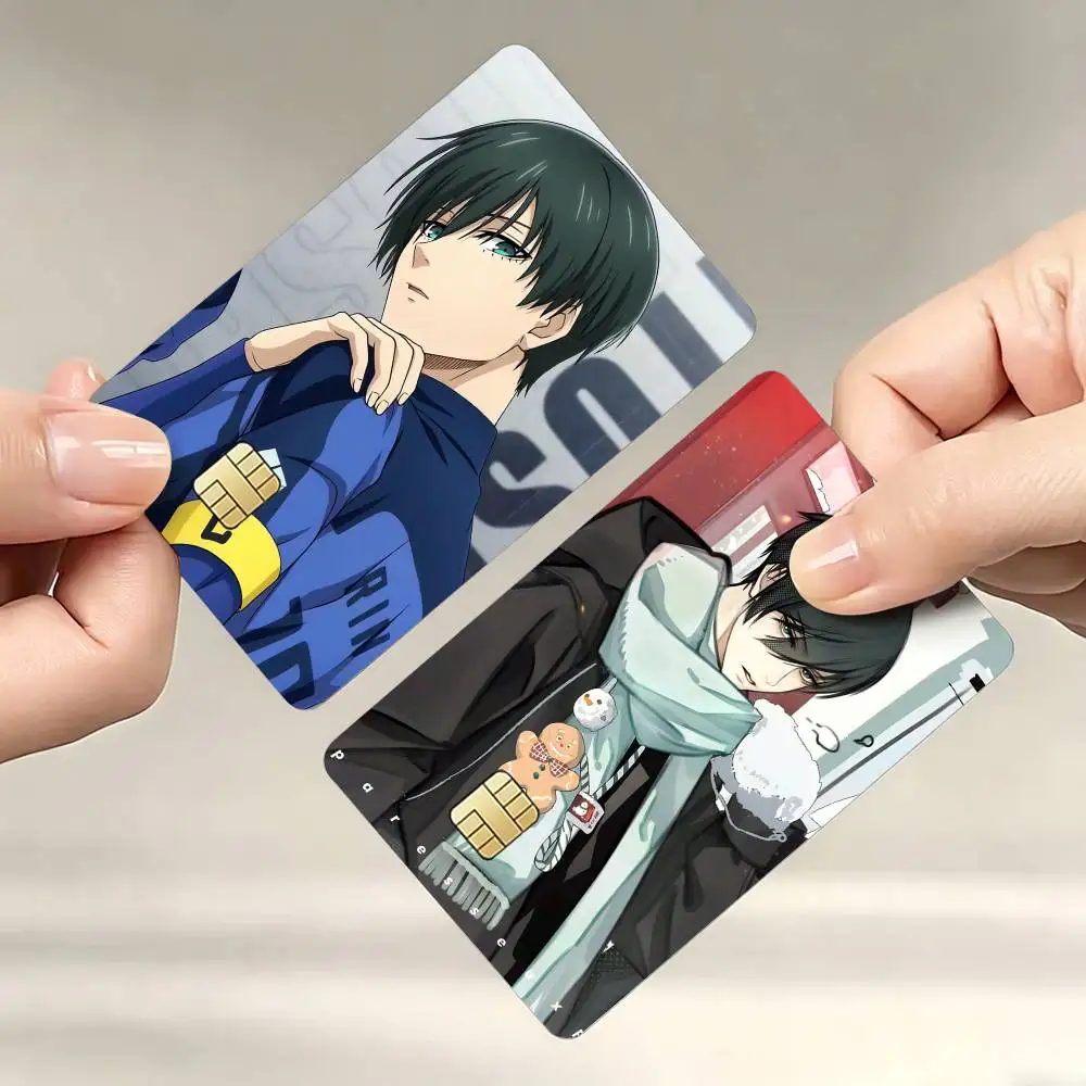 T-Trent B-Blue L-Lock R-Rin I-Itoshi Credit Card Skin Stickers For VISA Bank Bus Metro Access Card Protective Film Cover Sticker
T-Trent B-Blue L-Lock R-Rin I-Itoshi Credit Card Skin Stickers For VISA Bank Bus Metro Access Card Protective Film Cover Sticker