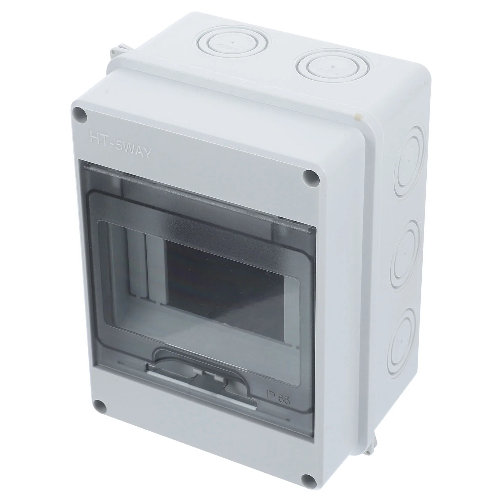 Plastic Circuit Breaker Distribution Box 5-Way Clear Lid Power Distribution Protections Box IP65 Waterproof Junction Box
Plastic Circuit Breaker Distribution Box 5-Way Clear Lid Power Distribution Protections Box IP65 Waterproof Junction Box