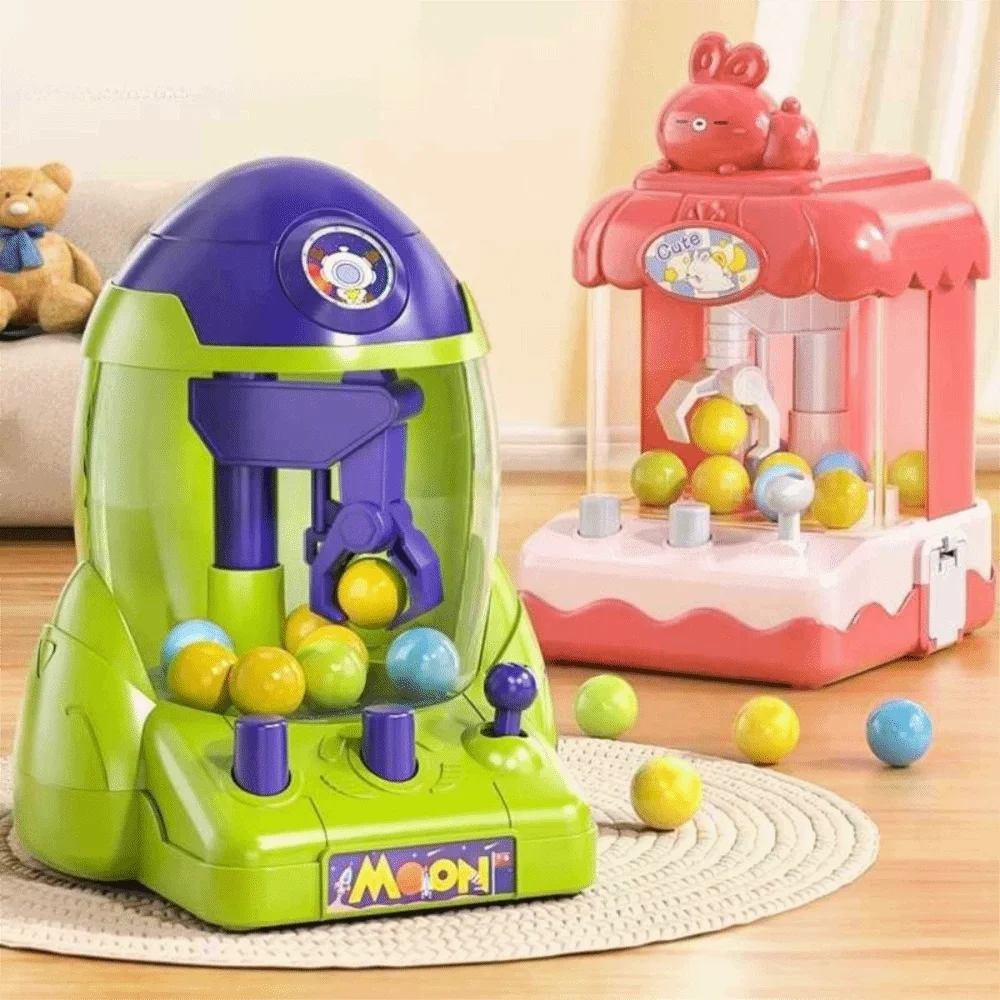 Cute Educational Mini Space Rocket Claw Machine Interactive Portable Ball Grabber Machine Tabletop Game Machine Boys Girls Toy
Cute Educational Mini Space Rocket Claw Machine Interactive Portable Ball Grabber Machine Tabletop Game Machine Boys Girls Toy
