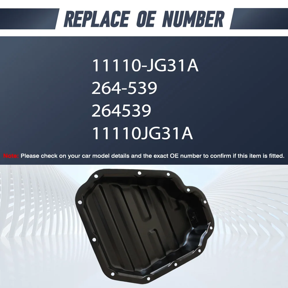 Поддон картера с сливной пробкой для Nissan Rogue S SL SV Krom S Krom Select L4 2.5L 2008-2013 11110-JG31A 264-539 264539 11110JG31A
Поддон картера с сливной пробкой для Nissan Rogue S SL SV Krom S Krom Select L4 2.5L 2008-2013 11110-JG31A 264-539 264539 11110JG31A