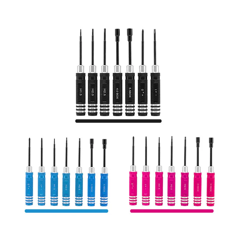 CombinationSet Seven Piece Screwdriver Aircraft Model Car Suitable for Drone Accessories Maintenance Installation Tools
CombinationSet Seven Piece Screwdriver Aircraft Model Car Suitable for Drone Accessories Maintenance Installation Tools