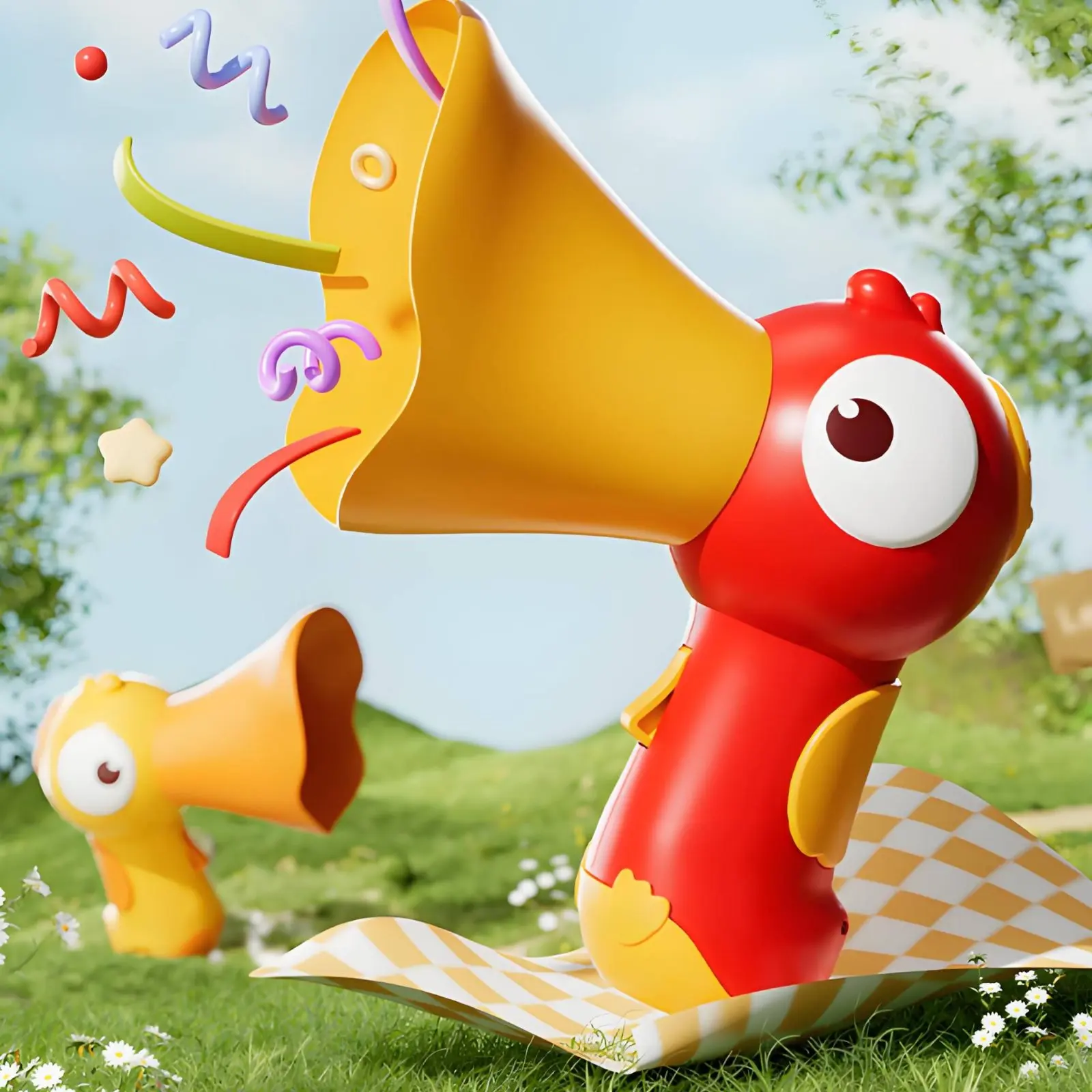 Bird Megaphone Toy Recording Function Toy Megaphone Voice Changer Handheld Cute Design for Toddlers, Playtime, Early Learning
Bird Megaphone Toy Recording Function Toy Megaphone Voice Changer Handheld Cute Design for Toddlers, Playtime, Early Learning