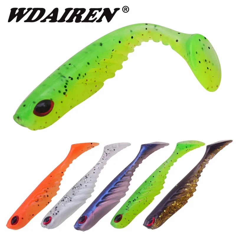 5 Pcs 7cm 2.9g Jig Wobblers Fishing Lures Easy Shiner Swimbait Silicone Soft Bait Double Color Carp Artificial Soft Baits
5 Pcs 7cm 2.9g Jig Wobblers Fishing Lures Easy Shiner Swimbait Silicone Soft Bait Double Color Carp Artificial Soft Baits