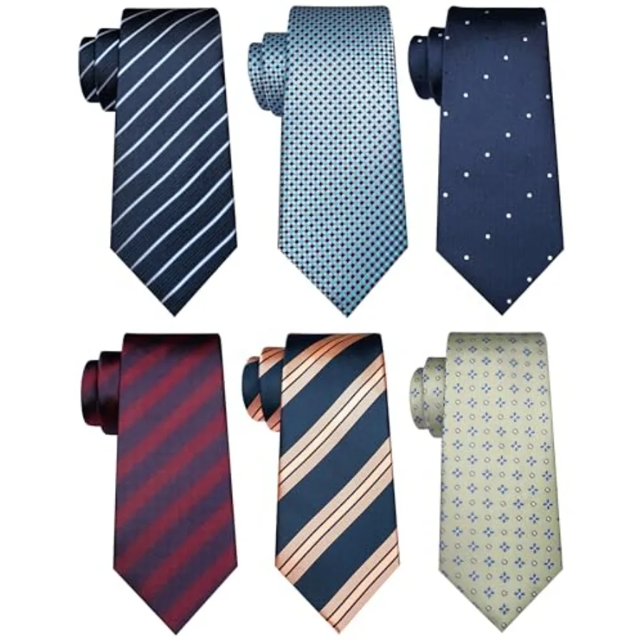 Mens Tie Casual Business Necktie 6PCS Set
Mens Tie Casual Business Necktie 6PCS Set