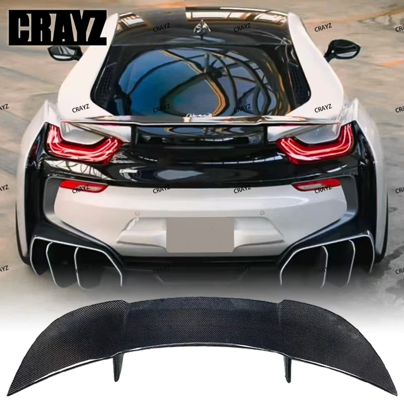 For BMW I8 2014-2019 GT Style Real Carbon Fiber Rear Spoiler Wing Trunk Lip Boot Cover Car Styling
For BMW I8 2014-2019 GT Style Real Carbon Fiber Rear Spoiler Wing Trunk Lip Boot Cover Car Styling
