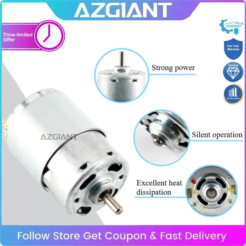 For MABUCHI TK-RS-755VC-4540 Mini Motor DC 6V~24V Hair Dryer Motor Electric Toy Garden Tool RC Mode Car Accessories Widely Used
For MABUCHI TK-RS-755VC-4540 Mini Motor DC 6V~24V Hair Dryer Motor Electric Toy Garden Tool RC Mode Car Accessories Widely Used