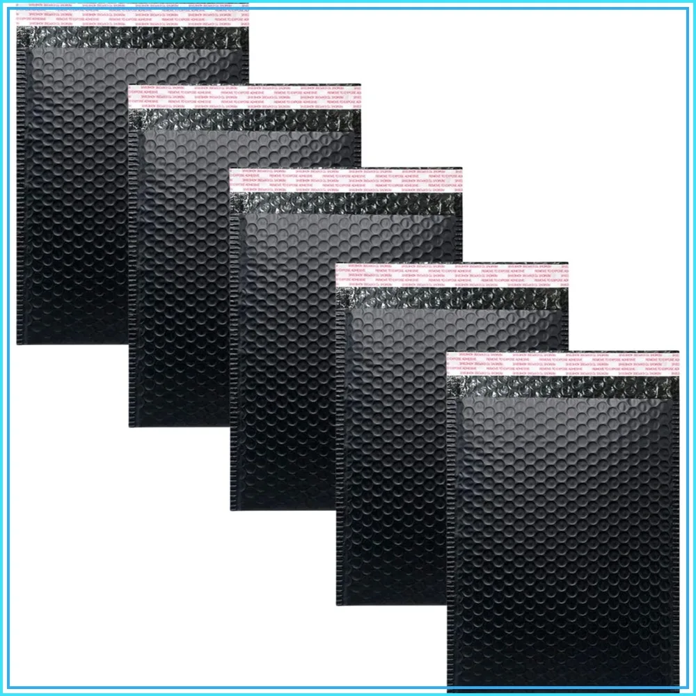 12 Pack Bubble Mailers 4x6 Inch, Small Padded Envelopes, Self Seal, Black, Sturdy & Protective
12 Pack Bubble Mailers 4x6 Inch, Small Padded Envelopes, Self Seal, Black, Sturdy & Protective