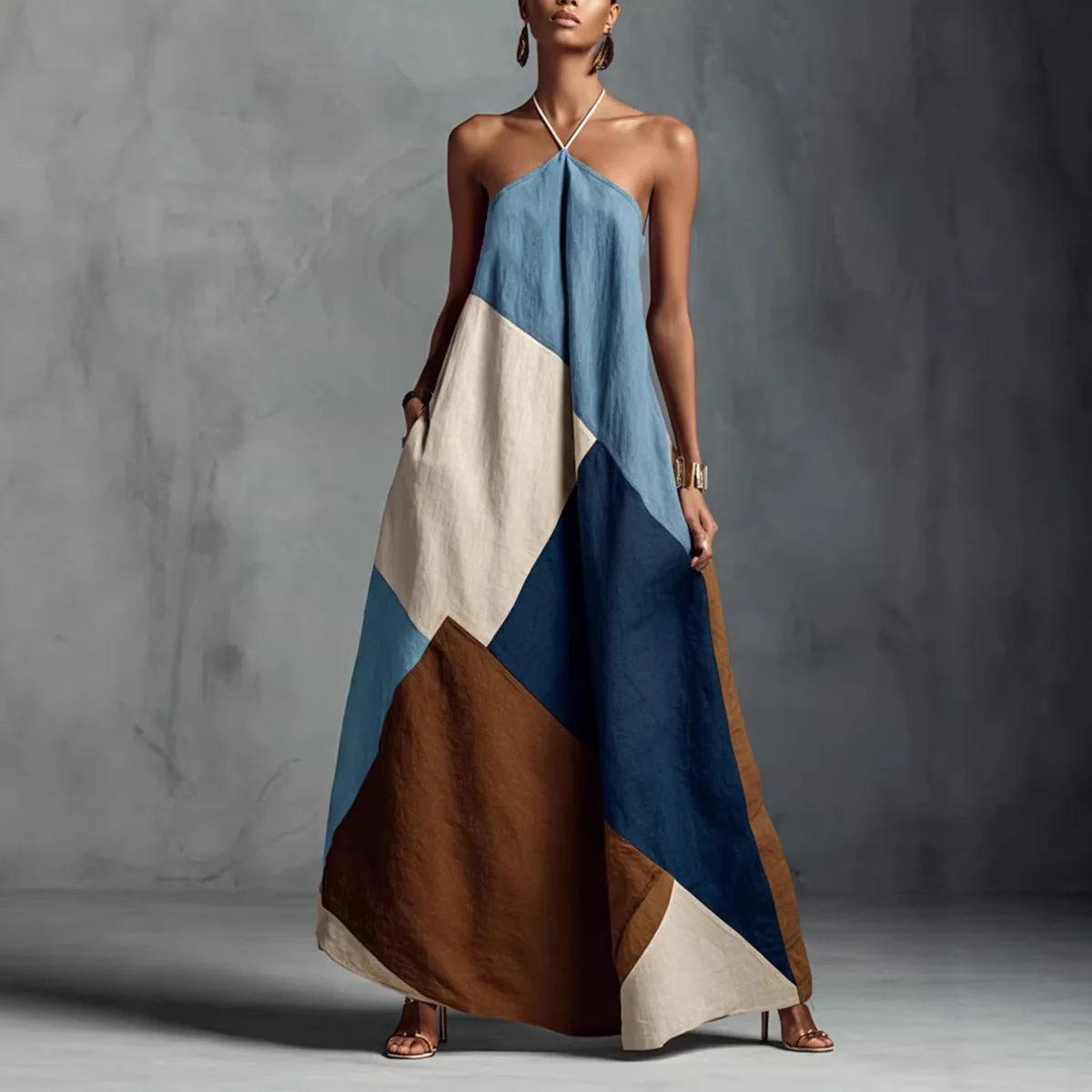 Spring Summer Printed Loose Dress Dresses Casual Long Jumpsuit Overall Playsuit
Spring Summer Printed Loose Dress Dresses Casual Long Jumpsuit Overall Playsuit