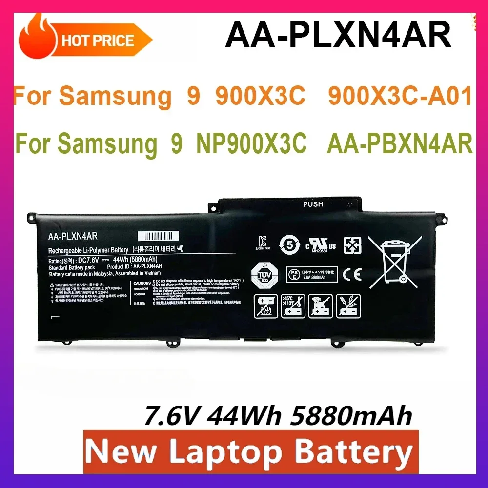 Новая батарея AA-PLXN4AR для ноутбуков Samsung 900X3C-A01/A02DE/A04DE/A02EE, 900X3E, 900X3D, NP900X3C-A01CN/A01S, NP900X3D/E/G, AA-PBXN4AR
Новая батарея AA-PLXN4AR для ноутбуков Samsung 900X3C-A01/A02DE/A04DE/A02EE, 900X3E, 900X3D, NP900X3C-A01CN/A01S, NP900X3D/E/G, AA-PBXN4AR