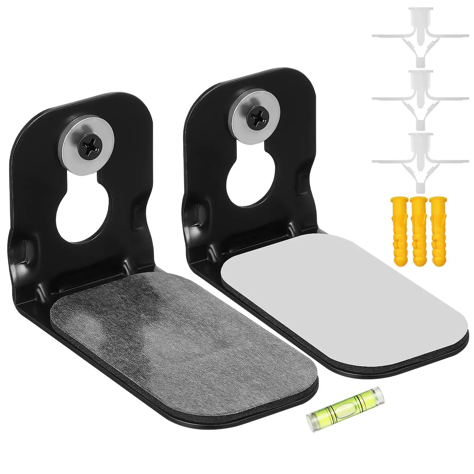 Universal Soundbar Wall Mount Brackets Speaker Holder Carbon Steel Television Audio Stand Bracket Mounting-Compatible
Universal Soundbar Wall Mount Brackets Speaker Holder Carbon Steel Television Audio Stand Bracket Mounting-Compatible