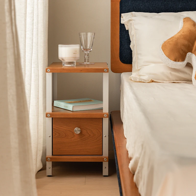 Household bedroom small solid wood modern simplicity extremely narrow small coffee table simple
Household bedroom small solid wood modern simplicity extremely narrow small coffee table simple