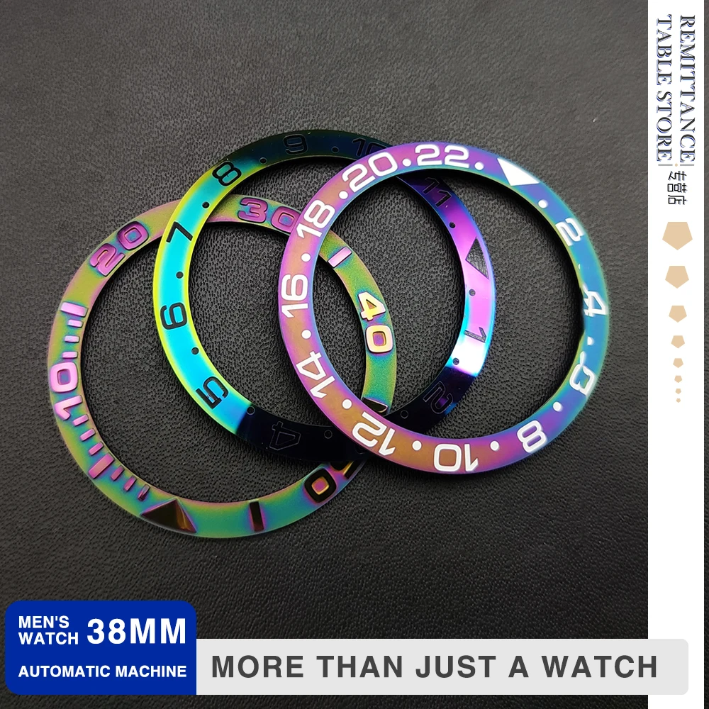 Новинка 2022, цветной керамический БЕЗЕЛЬ 38 мм + Высококачественная вставка GMT, кольцо для яхты, знаменитости, внутренний диаметр 30,5 мм, подходит для мужских часов 40 мм
Новинка 2022, цветной керамический БЕЗЕЛЬ 38 мм + Высококачественная вставка GMT, кольцо для яхты, знаменитости, внутренний диаметр 30,5 мм, подходит для мужских часов 40 мм