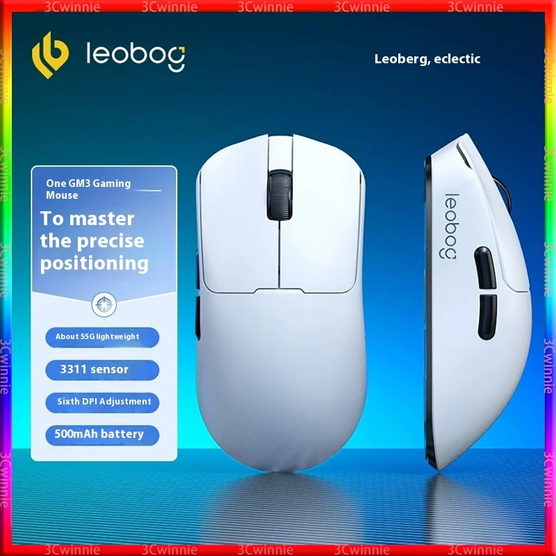 LEOBOG GM3 Беспроводная Bluetooth-мышь Сверхлегкая 3-режимная игровая мышь 2,4G с зарядной док-станцией для компьютерной периферии Аксессуары
LEOBOG GM3 Беспроводная Bluetooth-мышь Сверхлегкая 3-режимная игровая мышь 2,4G с зарядной док-станцией для компьютерной периферии Аксессуары