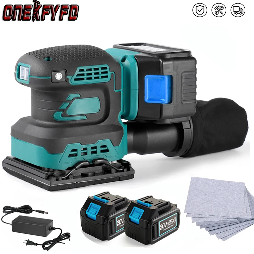 6 Speeds Cordless Electric Sander Polisher Power Tool for Wood Processing Furniture Car Polishing Machine for Makita 18V Battery
6 Speeds Cordless Electric Sander Polisher Power Tool for Wood Processing Furniture Car Polishing Machine for Makita 18V Battery