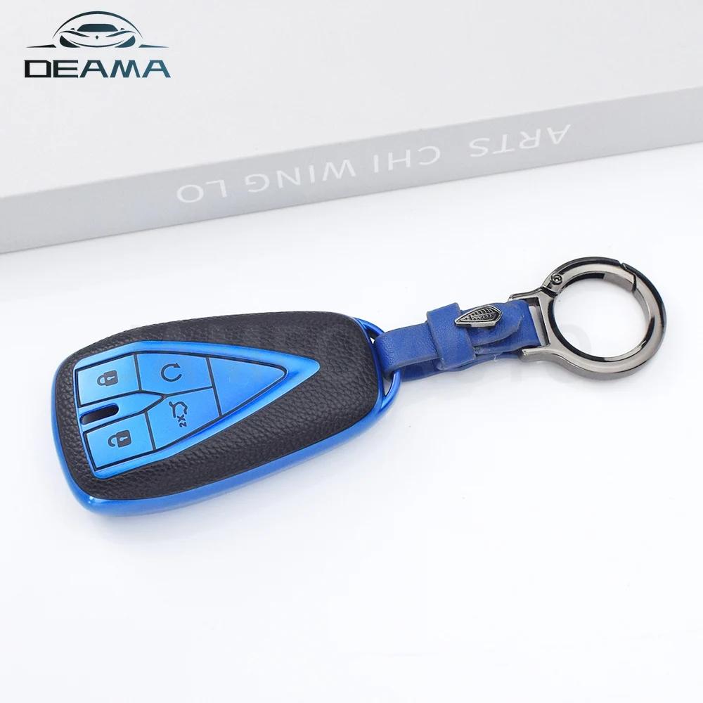 Кожаный защитный чехол-держатель для Changan CS35 PLUS Cs35 Plus CS55 PLUS CS75PLUS Smart Remote, чехол для ключей автомобиля, брелок, аксессуары
Кожаный защитный чехол-держатель для Changan CS35 PLUS Cs35 Plus CS55 PLUS CS75PLUS Smart Remote, чехол для ключей автомобиля, брелок, аксессуары