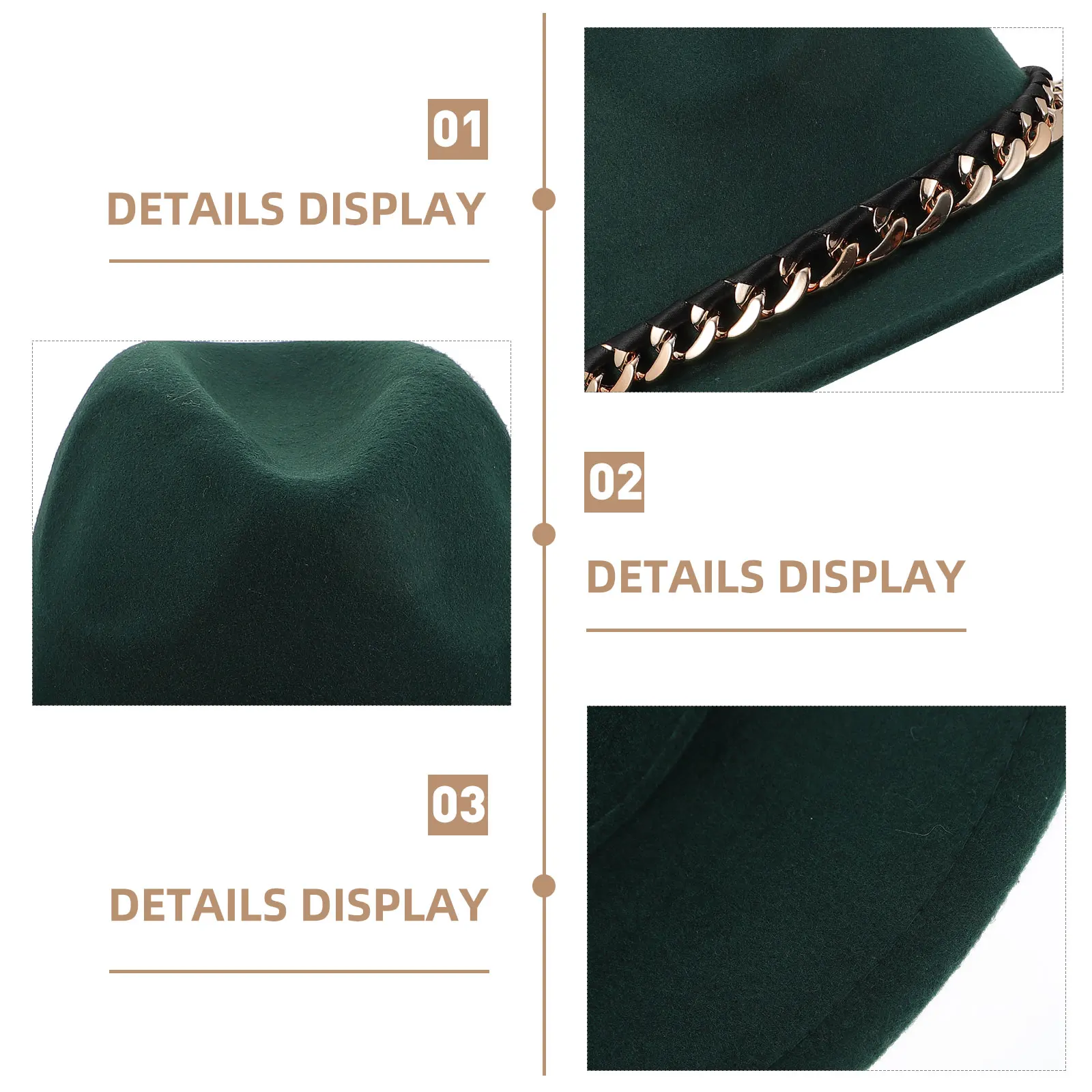 Stylish Chain Flat Jazz Hat Elegant Woolen Fedora Hat For Men Women Masquerade Wedding Party Decoration Short Brim Felt Fedora
Stylish Chain Flat Jazz Hat Elegant Woolen Fedora Hat For Men Women Masquerade Wedding Party Decoration Short Brim Felt Fedora