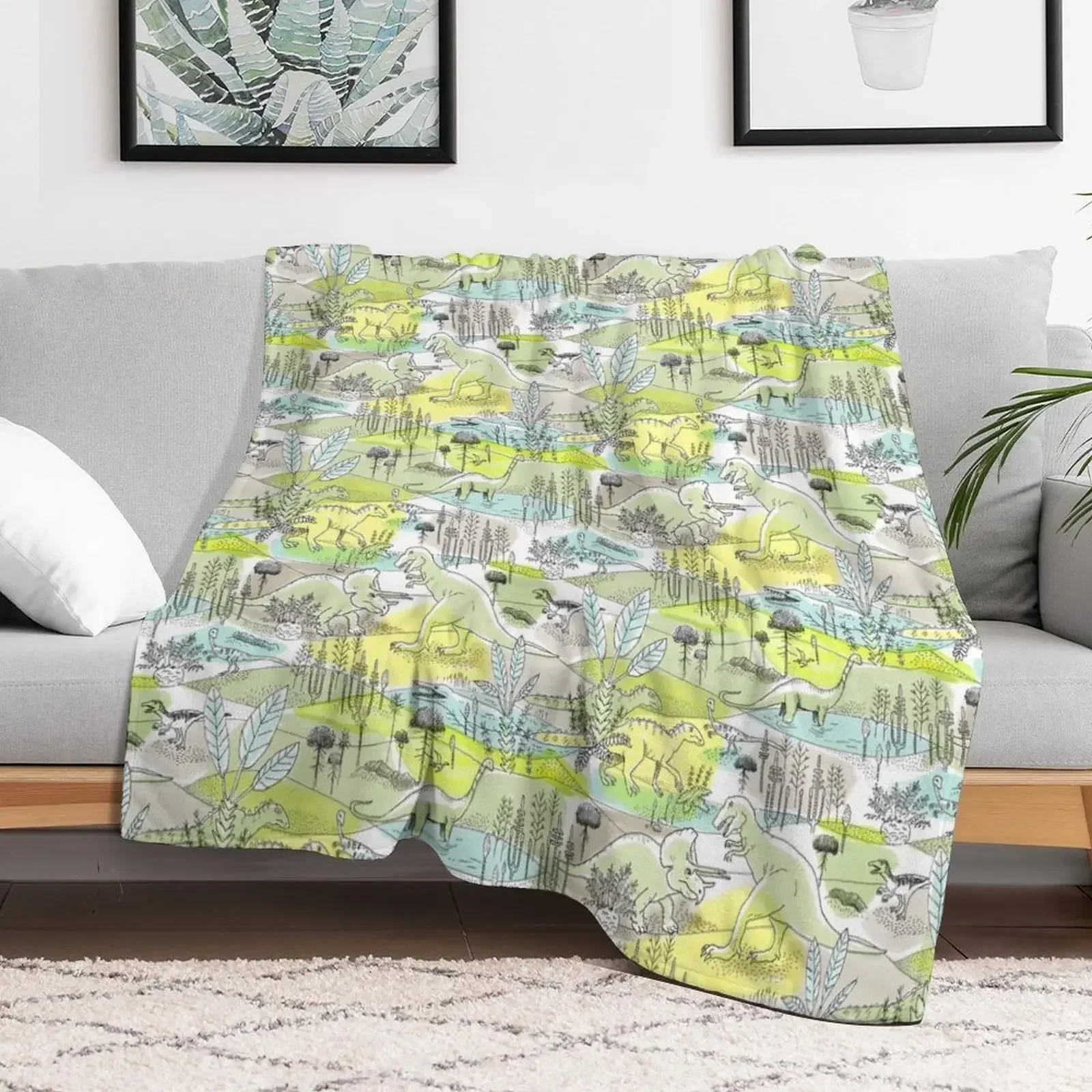 Dinosaurs in a Prehistoric Jungle with Tyrannosaurus Rex and Triceratops Throw Blanket Flannel Beautifuls Blankets
Dinosaurs in a Prehistoric Jungle with Tyrannosaurus Rex and Triceratops Throw Blanket Flannel Beautifuls Blankets