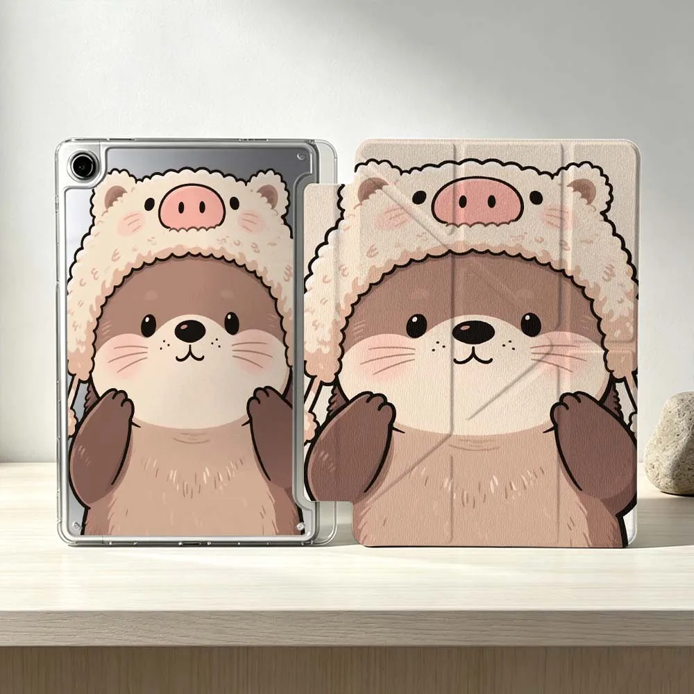 Cartoon Fun Sea Otter Soft For Samsung Galaxy Tab S10 S9 S8 S7 S6 A11 A10 A9 FE Plus Lite Foldable 3Y Tablet Case
Cartoon Fun Sea Otter Soft For Samsung Galaxy Tab S10 S9 S8 S7 S6 A11 A10 A9 FE Plus Lite Foldable 3Y Tablet Case