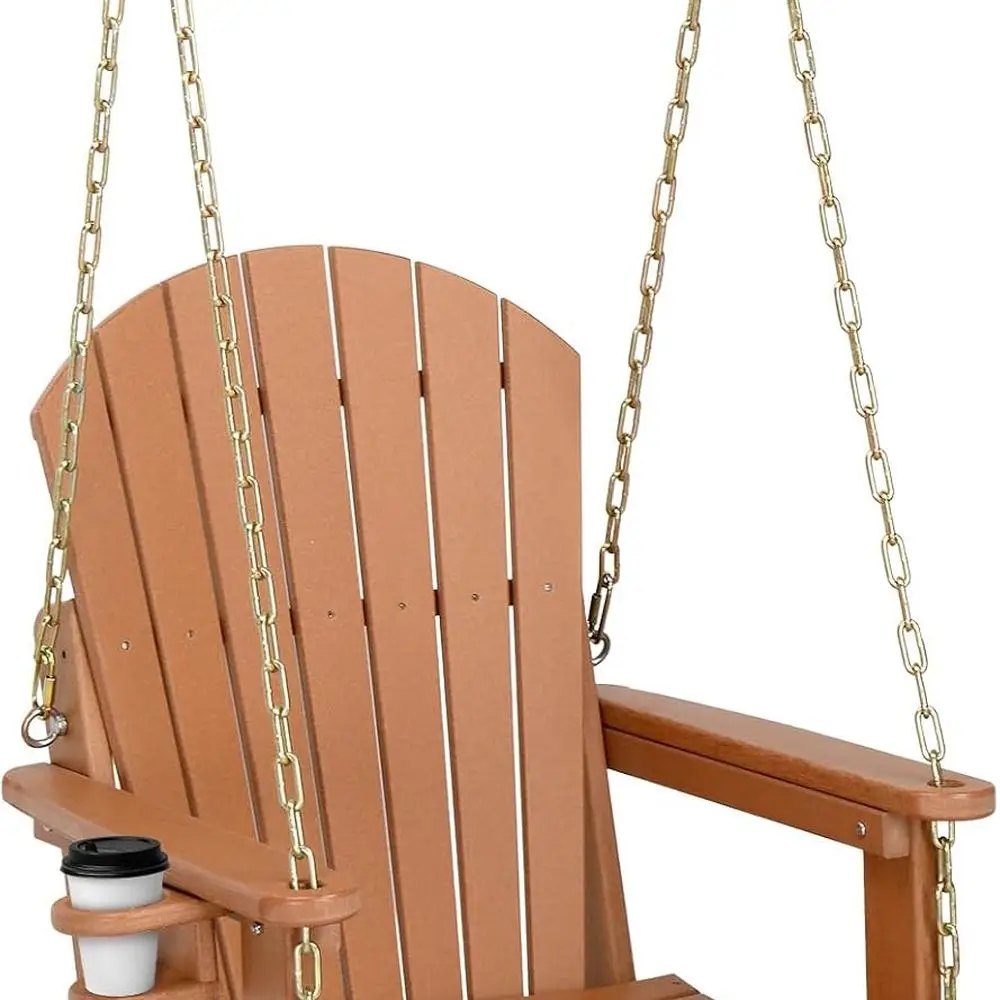 Качели для крыльца из полиэтилена высотой 880 фунтов на открытом воздухе с вращающимся подстаканником, подвесные качели для патио на 1 человека с регулируемыми цепями для крыльца, двора,
Качели для крыльца из полиэтилена высотой 880 фунтов на открытом воздухе с вращающимся подстаканником, подвесные качели для патио на 1 человека с регулируемыми цепями для крыльца, двора,