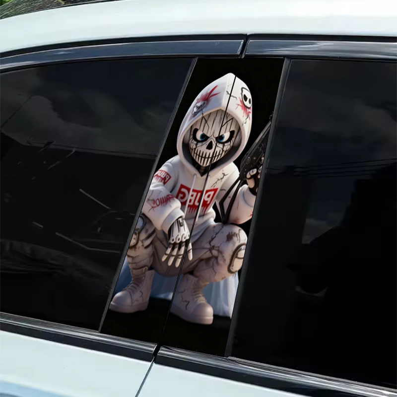 2-Piece PUBG Skull Warrior B Pillar Sticker - Universal Car Pillar Decorative Sticker, specially designed for small vehicles
2-Piece PUBG Skull Warrior B Pillar Sticker - Universal Car Pillar Decorative Sticker, specially designed for small vehicles