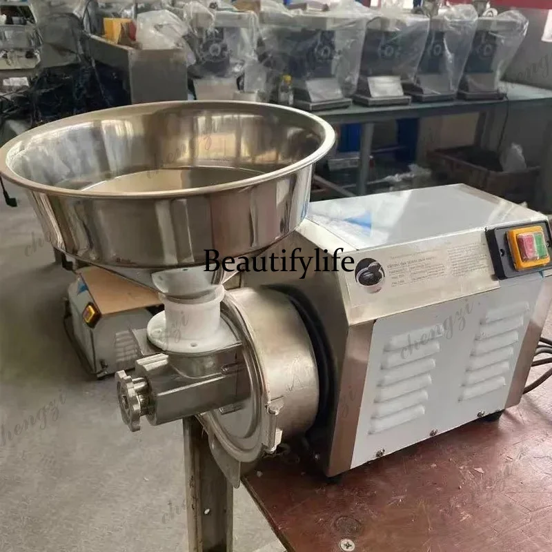 Peanut Sesame Butter Machine Stainless Steel Electric Commercial Hot Pot Bottom Material Refiner Beater
Peanut Sesame Butter Machine Stainless Steel Electric Commercial Hot Pot Bottom Material Refiner Beater
