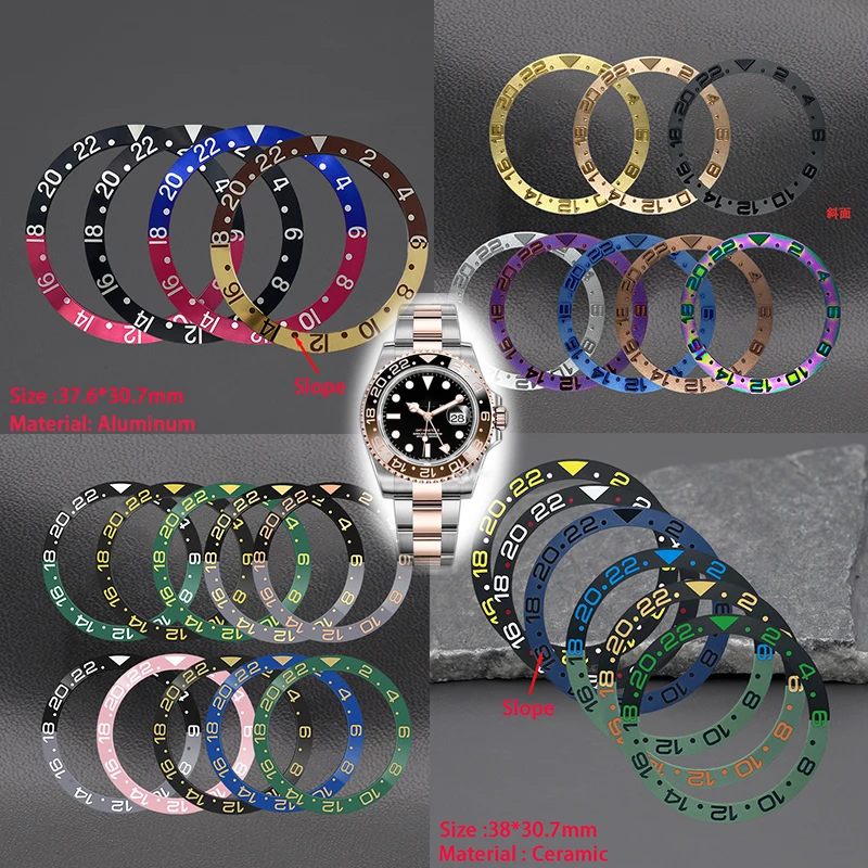 Watch Ceramic/Aluminum Bezel Insert Fit Daytna Sub GMT Yachtr Men's Watch Case Modification SKX007 SKX009
Watch Ceramic/Aluminum Bezel Insert Fit Daytna Sub GMT Yachtr Men's Watch Case Modification SKX007 SKX009