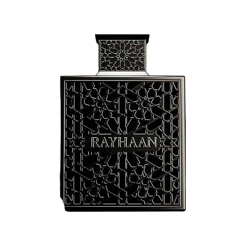 RAYHAAN OBSIDIAN obsidian perfume, black gold carved bottle body, smoked ebony leather wood tone, long-term fragrance gift box.
RAYHAAN OBSIDIAN obsidian perfume, black gold carved bottle body, smoked ebony leather wood tone, long-term fragrance gift box.