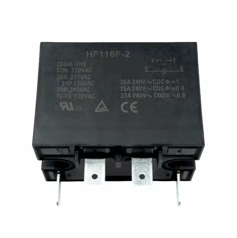 New Original HF116F-2 220AL-1HS 220VAC Relay
New Original HF116F-2 220AL-1HS 220VAC Relay
