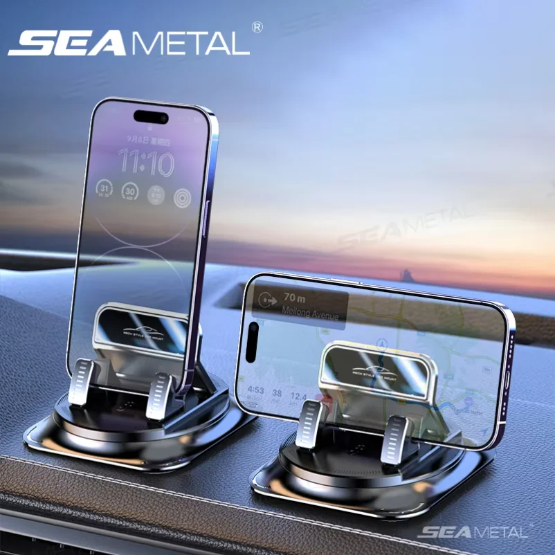SEAMETAL Car Phone Holder Cell Phone Bracket Universal Anti-Slip Car Dashboard Phone Mount GPS Stand in Car for Car Accessories
SEAMETAL Car Phone Holder Cell Phone Bracket Universal Anti-Slip Car Dashboard Phone Mount GPS Stand in Car for Car Accessories