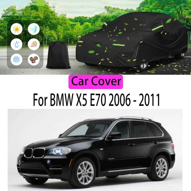 For BMW X5 E70 2006 - 2011 Car Cover Protection Sunscreen Heat Insulation Dust Resistant Scratch Car Exterior Accessories
For BMW X5 E70 2006 - 2011 Car Cover Protection Sunscreen Heat Insulation Dust Resistant Scratch Car Exterior Accessories